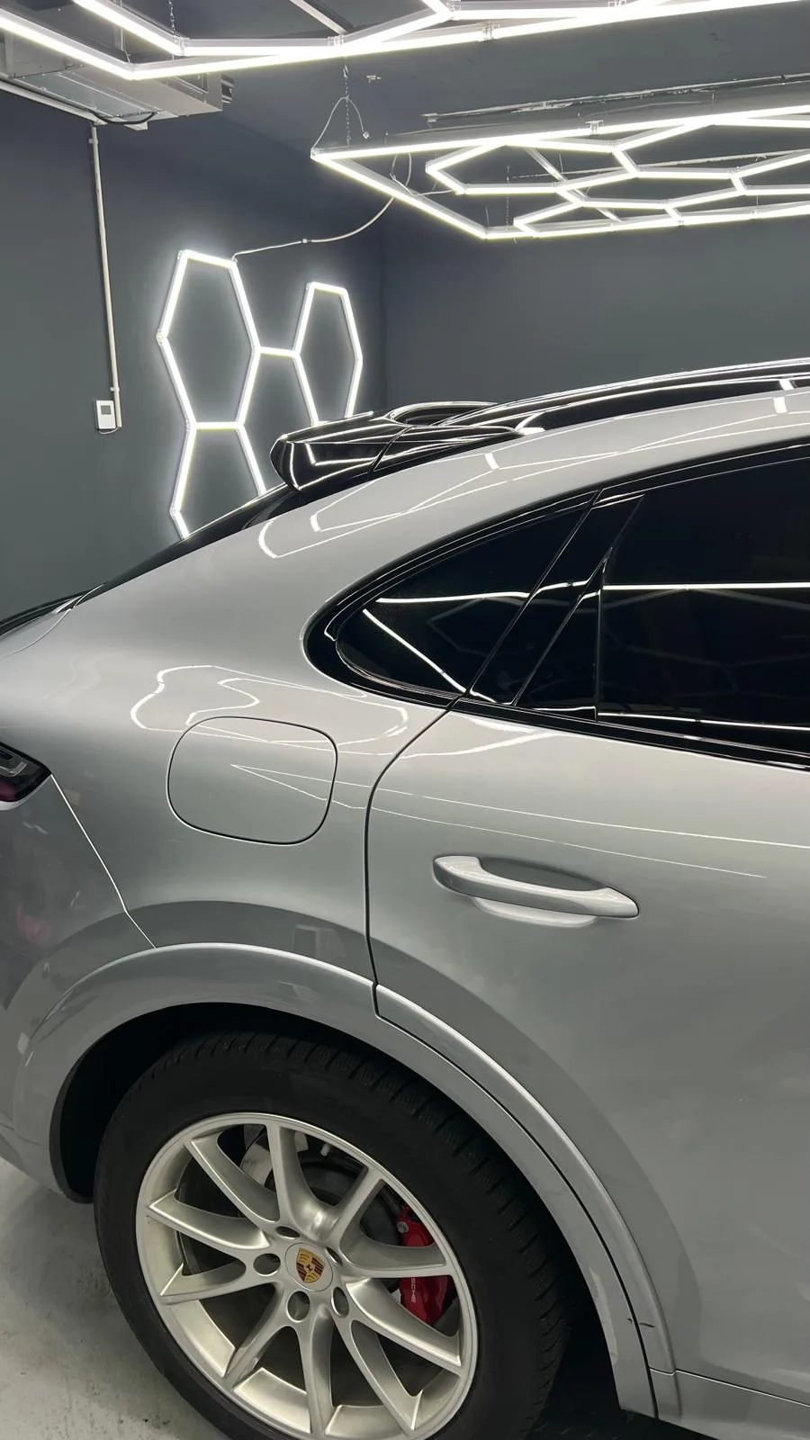 Porsche Cayenne Satin Grau